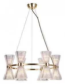 Подвесная люстра Newport 3610 3616/C gold