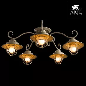 Потолочная люстра Arte Lamp Lanterna A4579PL-5WG