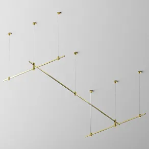 Трек подвесной Maytoni Готовая конструкция TFC-Flar-H07-BS