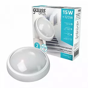Накладной светильник Gauss Qplus 142411215-S