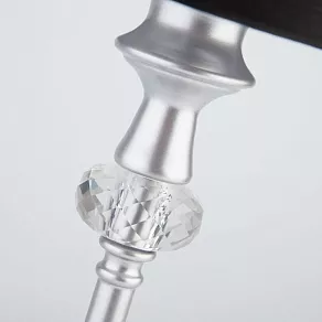 Настольная лампа декоративная Eurosvet Ofelia 01049/1 серебро