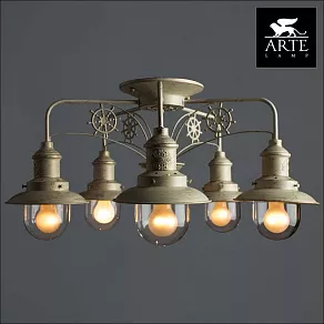 Потолочная люстра Arte Lamp Sailor A4524PL-5WG