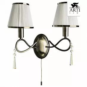 Бра Arte Lamp Logico A1035AP-2AB