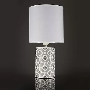 Настольная лампа декоративная Escada Natural 697/1L White