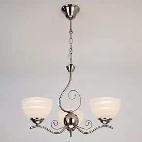 Подвесная люстра Eurosvet Lotta 30116/3 сатин-никель