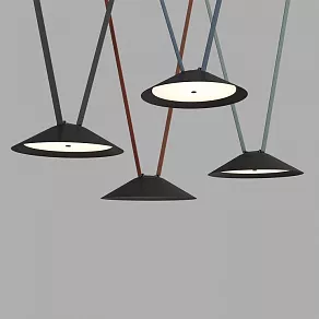 Накладной светильник Denkirs BELTY FLOW DK5564-BK