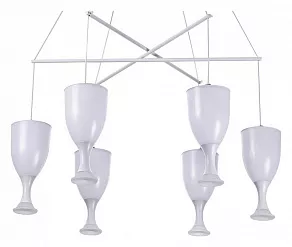 Подвесная люстра LED4U 6409 6409-6 White