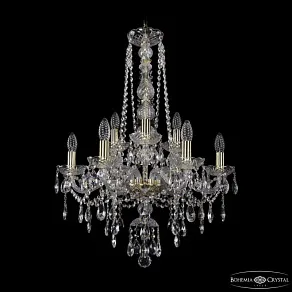 Подвесная люстра Bohemia Ivele Crystal 1415 1415/6+3/200/h-77 G