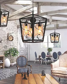 Подвесная люстра LUMINA DECO Sparetta LDP 11350-3