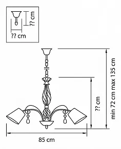 Подвесная люстра Lightstar Esedra 682186
