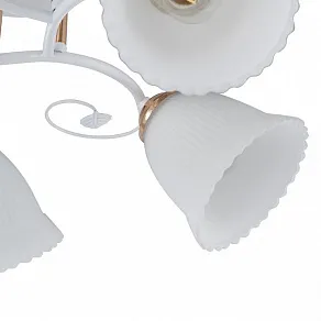 Потолочная люстра Arte Milano AMALFI-325395 325395/5A WH+FG