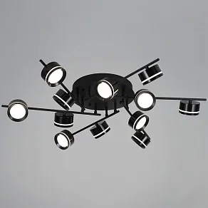 Люстра на штанге Reluce  10590-0.3-12 Black