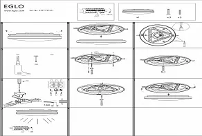 Накладной светильник Eglo ПРОМО Frania 97871