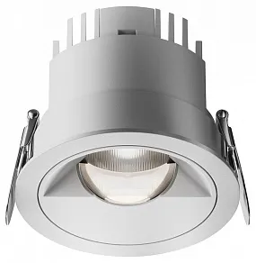 Встраиваемый светильник Maytoni  DL100-12W2.7-3-4K-RD-W