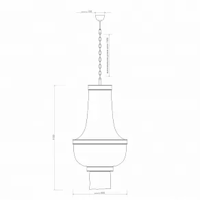 Подвесная люстра Covali  JPL-10478a