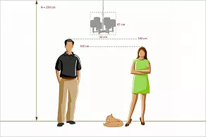 Подвесная люстра Chiaro Инесса 3 460010806