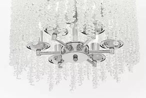 Подвесная люстра LUMINA DECO  LDP 7050-400 CHR