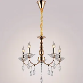 Подвесная люстра ILLUMICO  IL1242-5PPA-29 GD