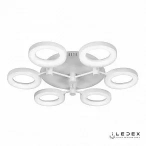 Потолочная люстра iLedex Jomo FS-014-X6-(B) 72W WH