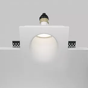 Встраиваемый светильник Maytoni Gyps Modern DL001-WW-01-W