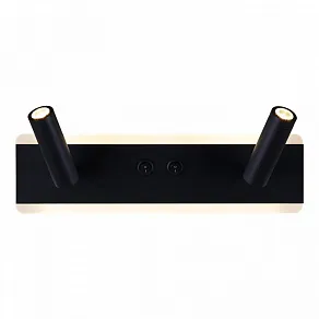 Накладной светильник Reluce Technical  86213-9.2-001CT LED9+6W BK
