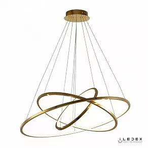 Подвесной светильник iLedex Axis 10112P/3-63W-3000K (8/6/4) BR