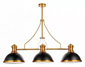 Светильник на штанге LUMINA DECO Ettore LDP 710-3 BK+MD