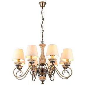 Подвесная люстра Arte Lamp Ivory A9070LM-8AB