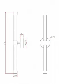 Накладной светильник Freya Jedi FR6108WL-L10G