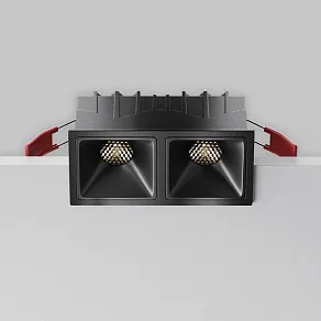 Встраиваемый светильник Maytoni Alfa LED DL043-02-10W4K-SQ-B-1