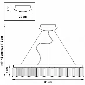 Подвесной светильник Lightstar Nibbler 812236