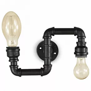 Накладной светильник Ideal Lux Plumber PLUMBER AP2 NERO