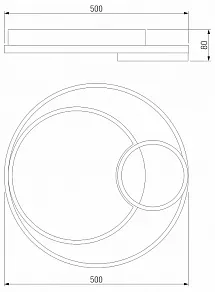 Накладной светильник Eurosvet Jeremy 90254/1 черный