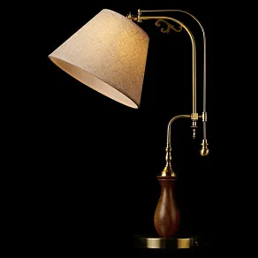 Настольная лампа декоративная Loft it Elaine 10569T Dark wood