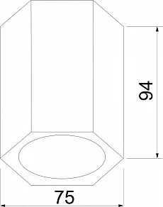 Накладной светильник Elektrostandard 25036/LED 25036/LED