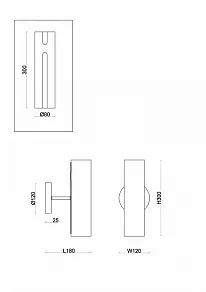 Бра Freya Fiore FR5368WL-02BS