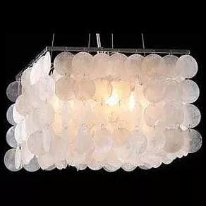 Подвесная люстра Eurosvet 60022 60022/4 хром/перламутр