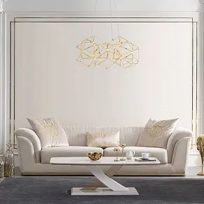 Подвесная люстра O-LUCE Bjork круглая без вставок 11810-3