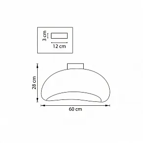 Накладной светильник Lightstar Sigma 611666