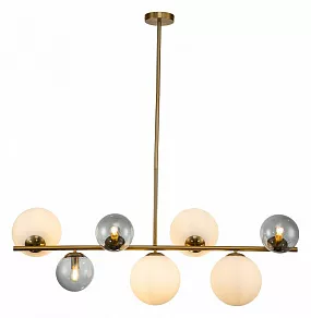 Люстра на штанге Indigo Duetto 11023/7R Bronze