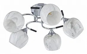 Потолочная люстра Arte Milano AMALFI-327985 327985/5 CR+BK