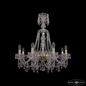 Подвесная люстра Bohemia Ivele Crystal 1410 1410/8/240/XL-74 G V7010