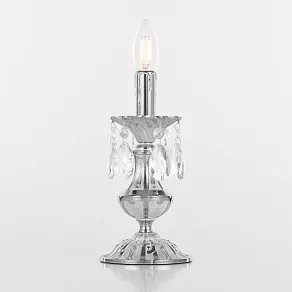 Настольная лампа декоративная Bohemia Ivele Crystal AL77 AL77200L/1-25 NW