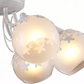 Потолочная люстра Natali Kovaltseva 75043 75043-6C WHITE GOLD