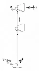Торшер Globo Jackson 15130S