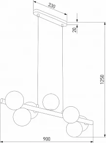 Подвесной светильник TK Lighting Estera Wood 10272 Estera Wood