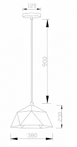 Подвесной светильник Moderli Genoa V11559-1P