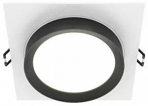 Встраиваемый светильник Maytoni Hoop DL086-GX53-SQ-WB