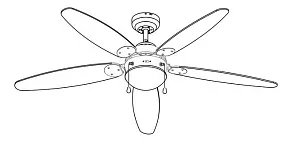 Светильник с вентилятором Globo Azura 308