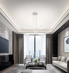 Подвесная люстра Natali Kovaltseva Line LED LAMPS 81106/3C